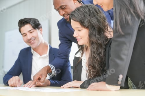 Preview: Diverse Business Meeting in Office