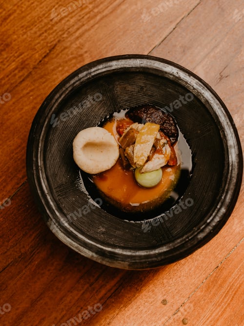 Preview: modern presentation of food in catering establishments