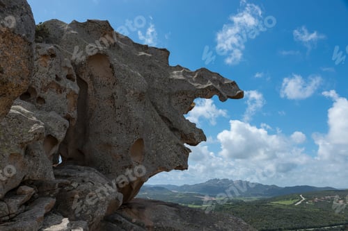 Preview: Palau and la maddalena arcipelag aeral view from Capo Orso