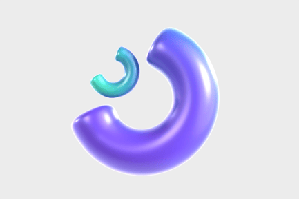 Preview: Half Torus Abstract Shape