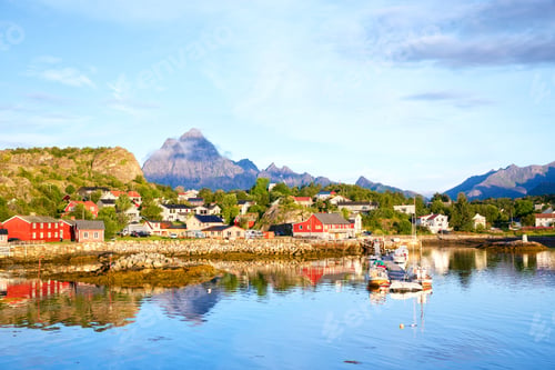 Preview: Fishing village in Lofoten