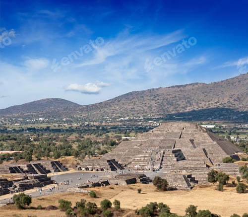 Preview: Pyramid of the Moon. Teotihuacan, Mexico