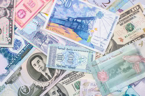 Preview: Banknotes of different countries . elements of history. Money from all countries and continents.