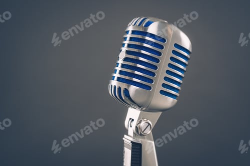 Preview: Retro Microphone
