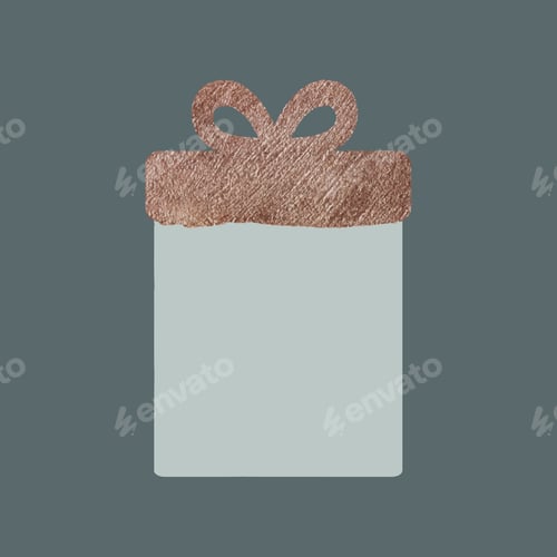 Preview: Festive Christmas gift box