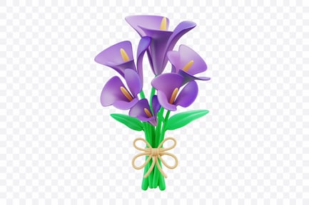 Preview: Graceful Iris Bouquet