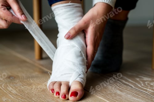 Preview: People with home safety concept