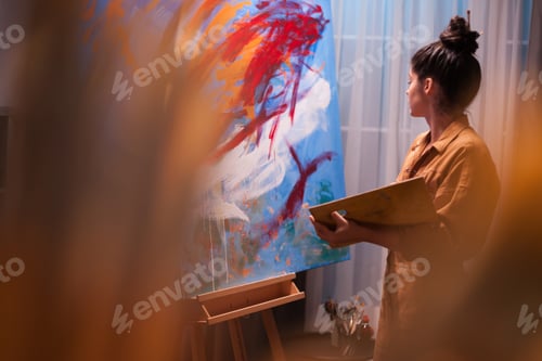 Preview: Painting with oil colours