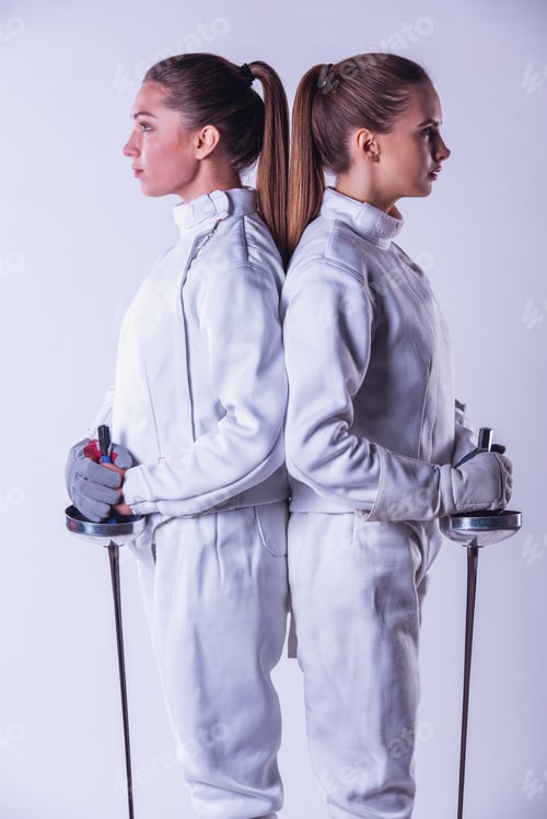 Preview: Beautiful female fencers