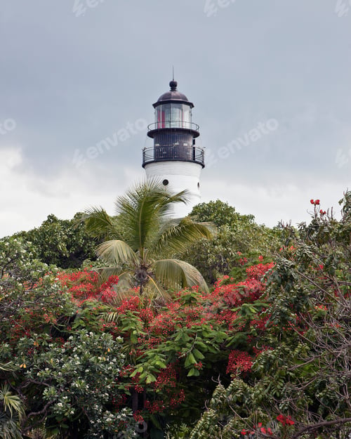 Preview: 45405,Lighthouse over Treetops
