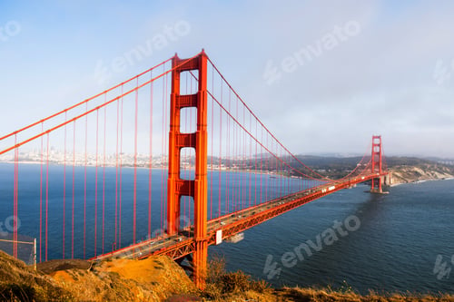 Preview: Famous Golden Gate Bridge, San Francisco CA US