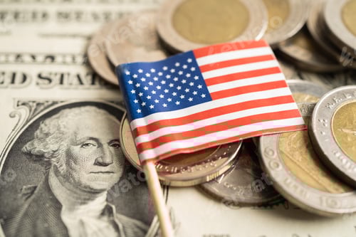 Preview: American Flag and Money