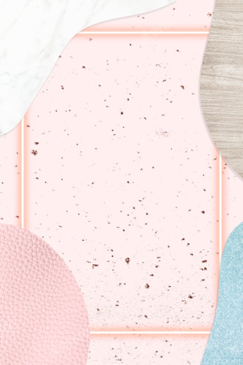 Preview: Abstract Pink Texture with Geometric Pastel Shapes