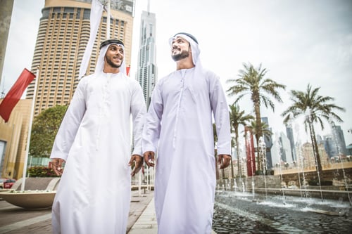 Preview: Arabian men in the Emirates