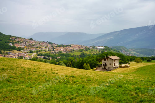 Preview: Landscape along the road to Monte Baldo