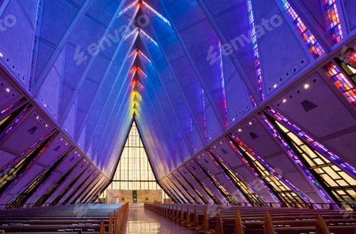 Preview: 52865,USAF Academy Cadet Chapel