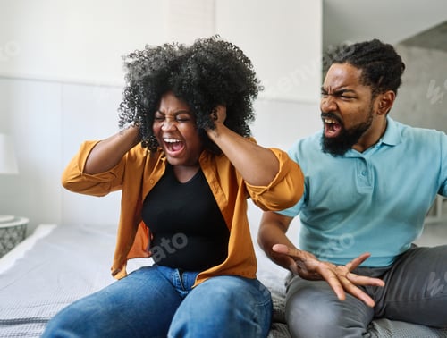 Preview: man problem conflict couple woman young wife divorce