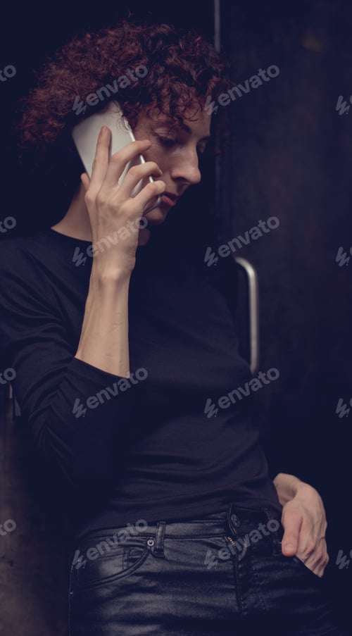 Preview: Woman talking on her phone