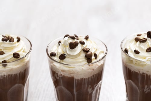 Preview: Coffee cocktail with cream foam
