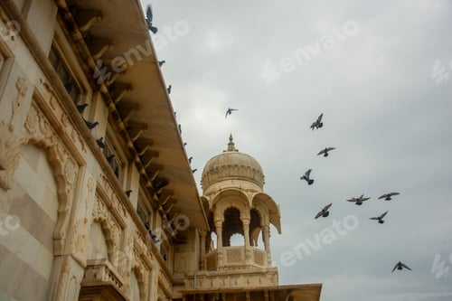 Preview: Jaswant Thada mausoleum, Tourist landmarks of Jodhpur, India.
