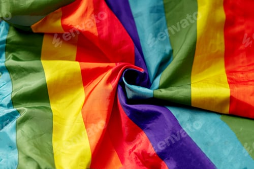 Preview: LGBTQ concept flag. Gender Equality, LGBTQIIA, Transgender, Gender-fluid concept. Pride Month flag.