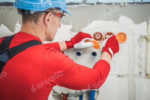 Preview: Electrician Fitting Power Sockets