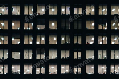 Preview: Beautiful shot of windows on a building