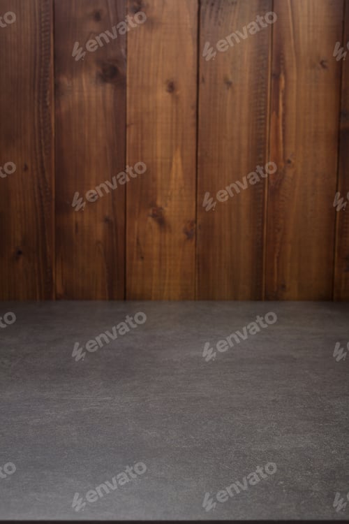 Preview: empty table texture surface in front