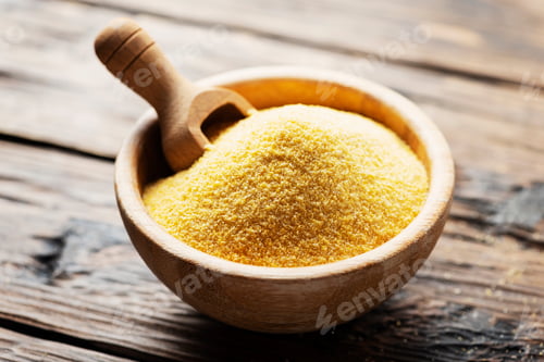 Preview: uncooked polenta