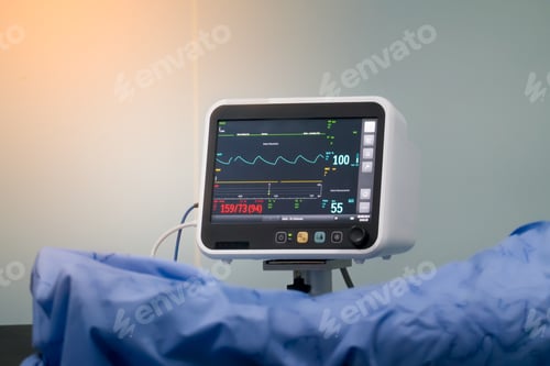 Preview: Vitals monitor at hospital