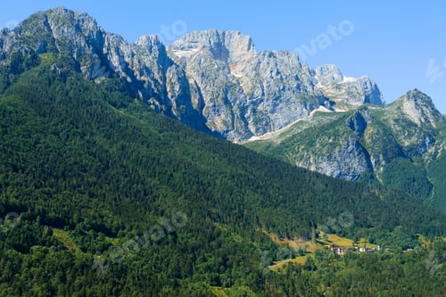 Preview: Mountain landscape along the road to Vivione pass