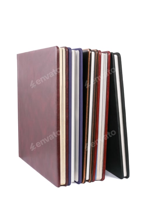 Preview: Books in leather covers