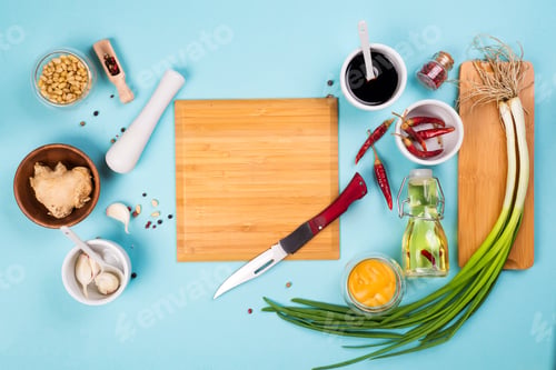Preview: Preparing radish kimchi. Korean traditional cuisine.