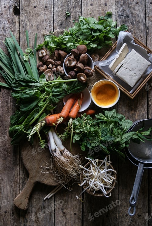 Preview: Vegetarian recipe of traditional crepe