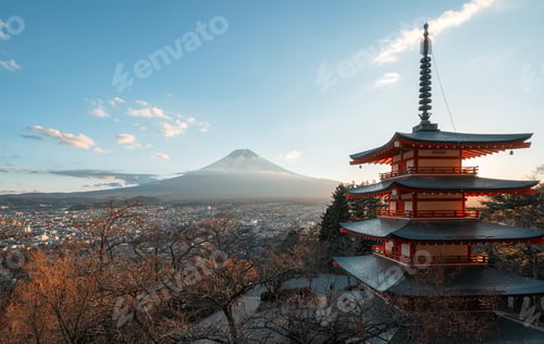 Preview: Tower and Mount Fuji