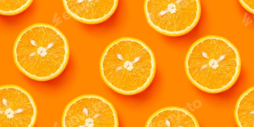 Preview: Orange citrus seamless backdrop texture