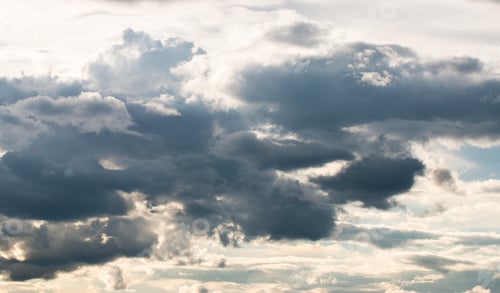 Preview: colorful dramatic sky with cloud at sunset