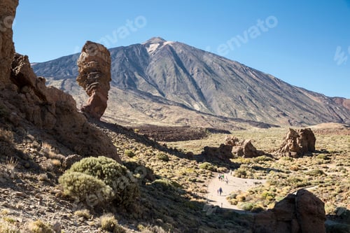 Preview: Mountain in Teide national park, Tenerife, Canary Islands, Spain