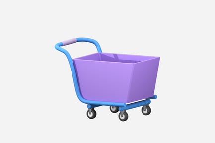 Preview: Cart Essential 3D Illustration