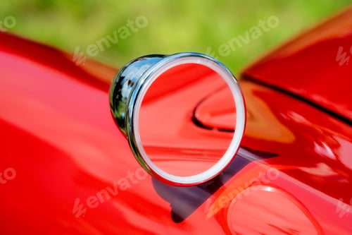 Preview: Vintage Outside Rear Mirror