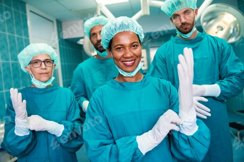 Preview: Doctors preparation for surgical operation in hospital. Healthcare medicine concept