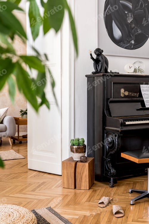 Preview: Modern composition of home interior