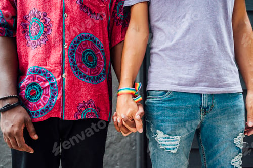 Preview: Couple of men holding hands