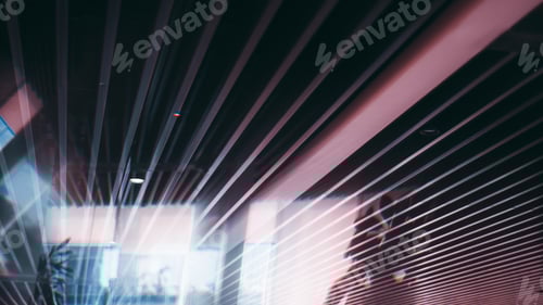 Preview: Office ceiling made of soundproof panels