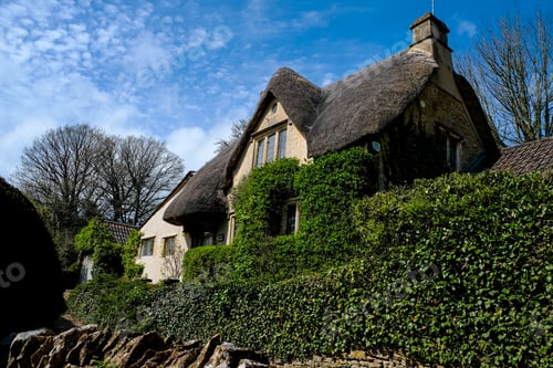 Preview: The Street view of Castle Combe, Cotswolds.