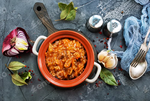 Preview: minced meat with rice