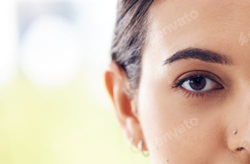 Preview: Life is about seeing the deeper meaning. Closeup shot of a young woman staring ahead of her.
