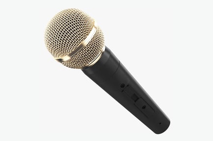 Preview: Classic Golden Studio Microphone