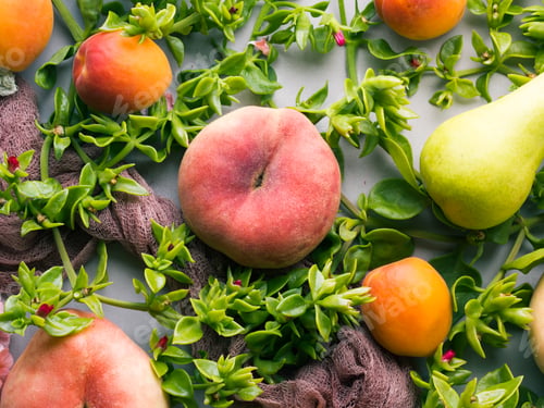 Preview: Fresh summer fruit concept still life