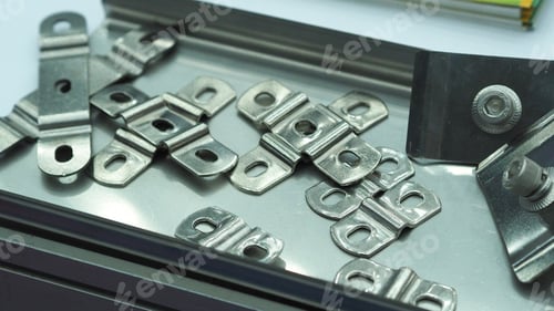 Preview: Cover Plate or Turnbuckle Lid Retainers and Nuts and Screws